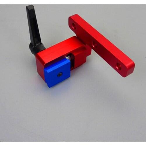 Woodworking DIY Tools Miter Track Stop For T-Slot T-Tracks Manual Slot Stopper