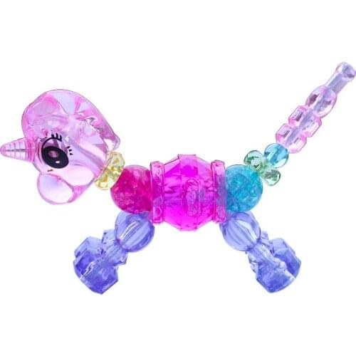 Colorful Cute Animal Sheep Bear Rabbit Dog Cat Bling Clear Crystal Opaque Plastic/Resin For Childen