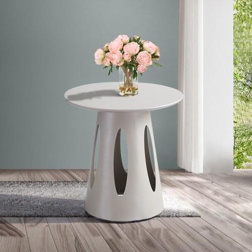 Aluminum new product modern side table living room coffee end table set furniture tea table for garden ,patio table