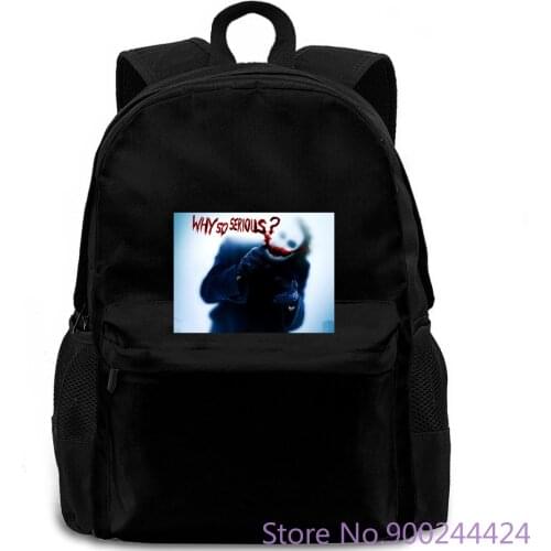 JOKER Dark Knight Heath Ledger Poster SMALL MEDIUM LARGE or XL Hipster Fashion backpack
