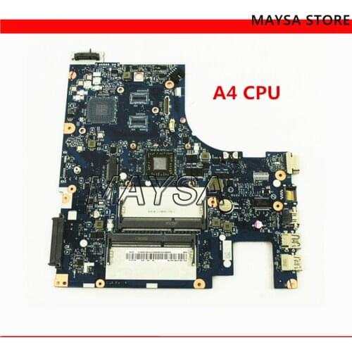 New ACLU5/ACLU6 NM-A281 REV:1.0 Motherboard For Lenovo G50-45 mainboard with A4 on Board CPU DDR3 100% tested