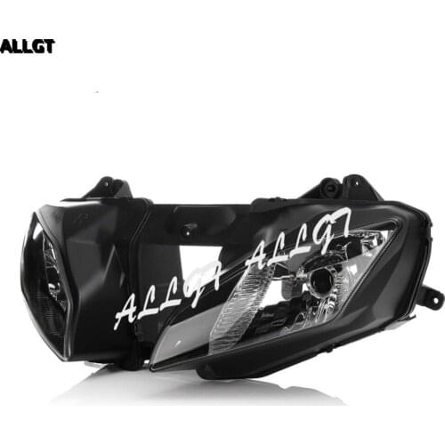 ALLGT Motorcycle Front Headlight Head Lamp For YAMAHA 2006 2007 YZF R6