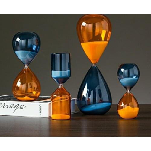 Hour Glass Sand Clock Home Decor Modern Nordic 5/10/15/30/60 minutes Sand Watch Hourglass Sandglass Cook Clock Sand Timer Kids