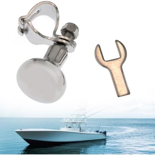 Steering Wheel Turning Knob Power Handle Wrench Stainless Steel Wheel Aid Knob for Boat Camper Tractor Car Boat