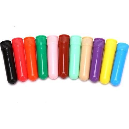 Inhaler Tubes Aromatherapy Blank Refillable Nasal Container Inhaler Stick