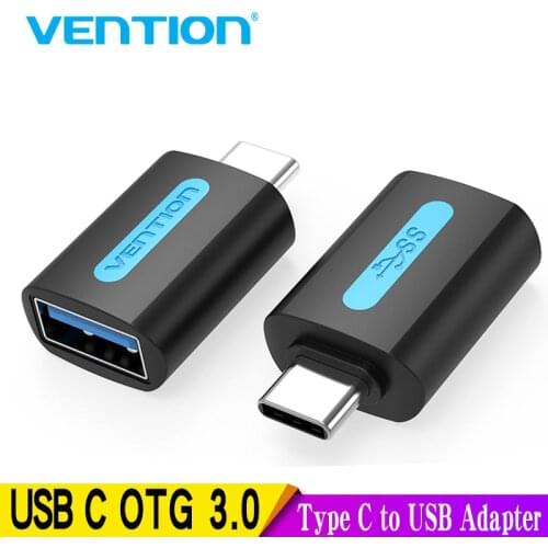 Vention USB C Adapter Type C to USB 3.0 2.0 OTG Adapter Cable type-c otg For Macbook pro Air Samsung S10 S9 Type C OTG Connector