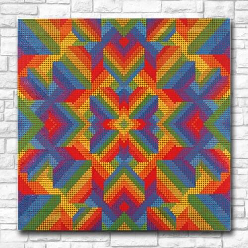 Wxkoil Art Oil Painting Abstract Brilliant colors Picture For Home Decor On Canvas Modern Wall Art Canvas Print Canvas Painting