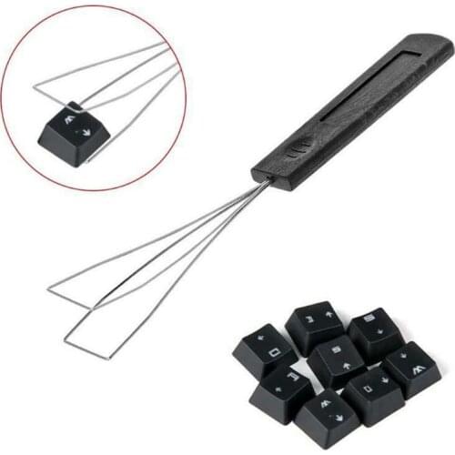 1PC Useful Keyboard Key Keycap Puller Remover With Unloading Steel Cleaning Tool Keycap Starter Keyboard Dust Cleaner Aid