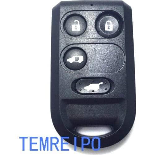 10pcs/lot 3+1 button replacement car key cover for honda car remote key case no chip inside fob
