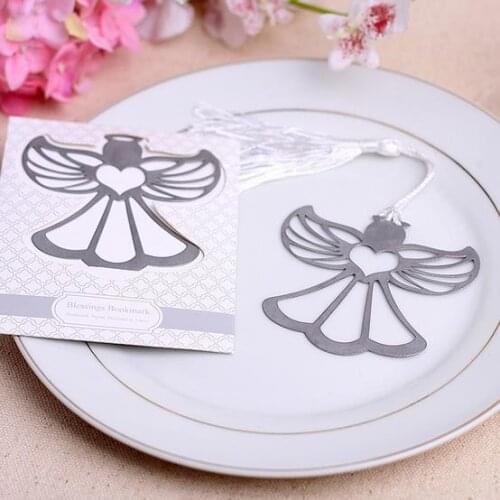 20 pcs/lot Angel Bookmark Favors Wedding Favors And Gifts Wedding Favor Party Supplies wedding gifts for guests