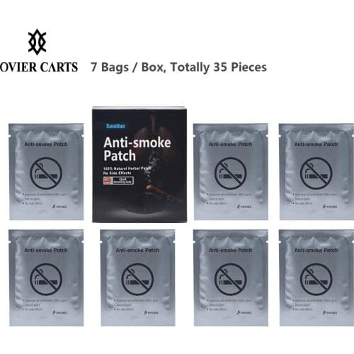Sumifun 35Pcs\Box Anti Smoke Patch Stop & Quit Smoking Balm Patch 100% Natural Ingredient Smoking Cessation Plaster Health Care