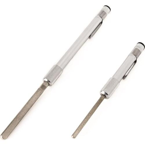 3in1 Grind Stone Kitchen Knives Accessories Outdoor Multi Tools Shape Purpose Grinding Tool Knife Sharpener Pen Hook