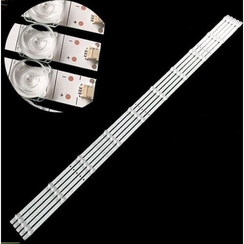5 PCS LED Backlight strip for His ense 58”TV HZ58A55 JL.D580A1330-365AS-M-V02/1 CRH-BK58S13030T051087D-REV1.2 10LED 110CM