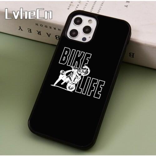 LvheCn Moto Bike Motocross Phone Case Cover For iPhone 5 SE 2020 6s 7 8 Plus 11 12 Pro X XR XS Max Samsung S8 S9 S10 coque