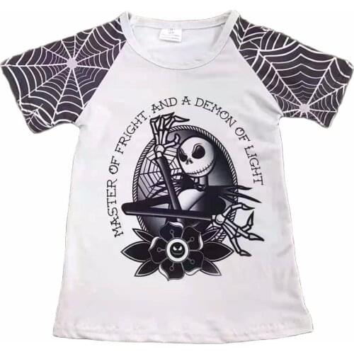 3D Cartoon Print Children Clothing T-shirt Big Boys And Girls RTS Top Teens Milk Silk Halloween Funny Clothes