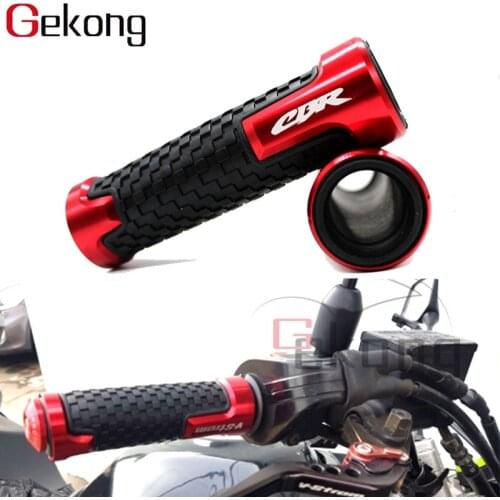 Hot sale 7/8''22mmFor Honda CBR 600 F2 F3 F4 F4i CB599 CBR600RR CBR1000RR CB900RR Motorcycle Rubber Hand Grip Bar handlebar grip