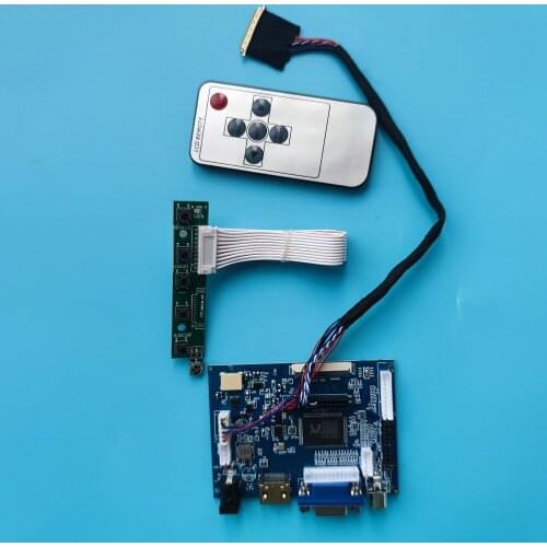 Kit Work for AT056TN53 V.1/AT056TN52 V.5 640x480 40pin Remote LCD Controller Board 2AV VGA AV LED HDMI Screen Panel Monitor