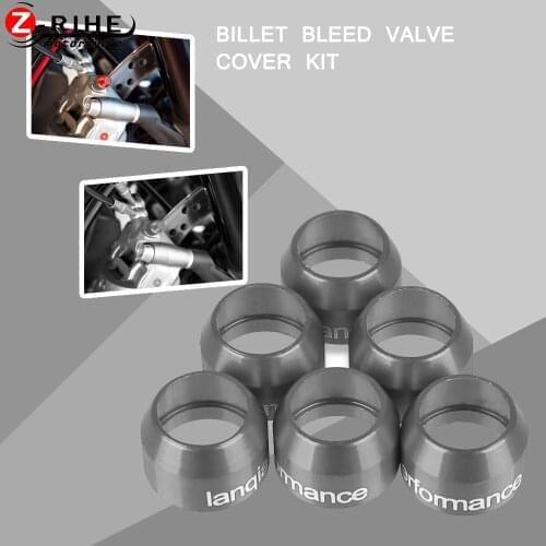 Motorcycle Billet Bleed Valve Cover Kit For Ducati SPORT TOURING ST4 S SPORTCLASSIC GT1000 Touring Paul Smart 1000 Sport 1000