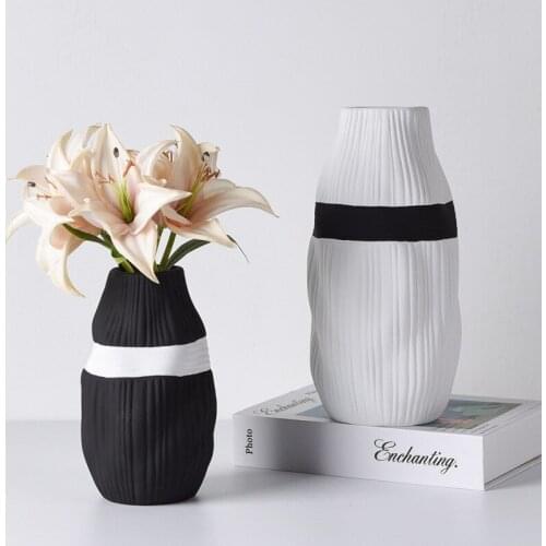 Creative Irregular Ceramic Vase Home Gardening Decoration Table Soft Art Decoration Hydroponic Vase