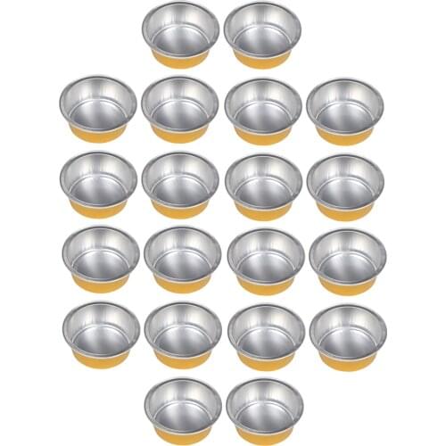 20Pcs Wax Melting Bowl Mini Wax Bean Beads Heating Pot Container 5.2x2cm