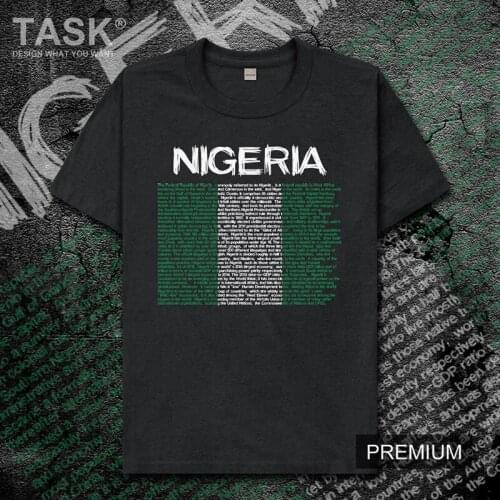 Nigeria Nijeriya Nigerian NGA mens t shirt new Tops t-shirt Short sleeve clothes sweatshirt national team country casual Fashion