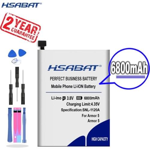 New Arrival [ HSABAT ] 6800mAh Replacement Battery for Ulefone Armor 5