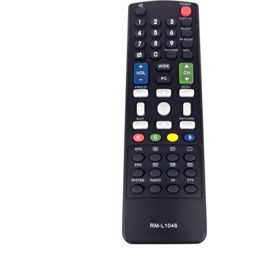 NEW RM-L1046 Replacement for Sharp LCD LED TV Remote Control