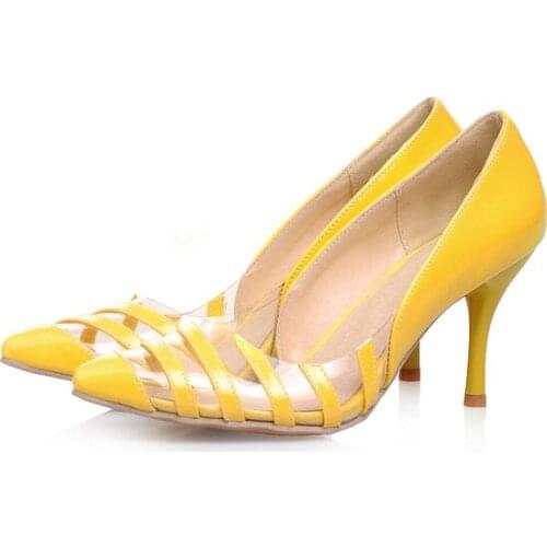 Big Size Pointed personalized shoes ladies high heels women shoes woman pumps