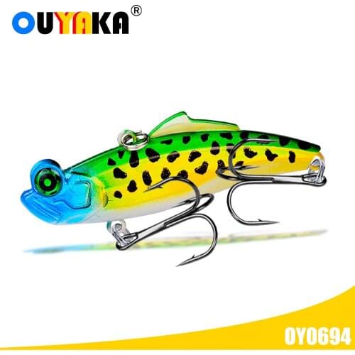 Floating Vibration Fishing Tackle Lure Weight 12.5g 66mm Pesca Wobbler Artificial Bait Trolling Articulos Pike Fish Goods Leurre