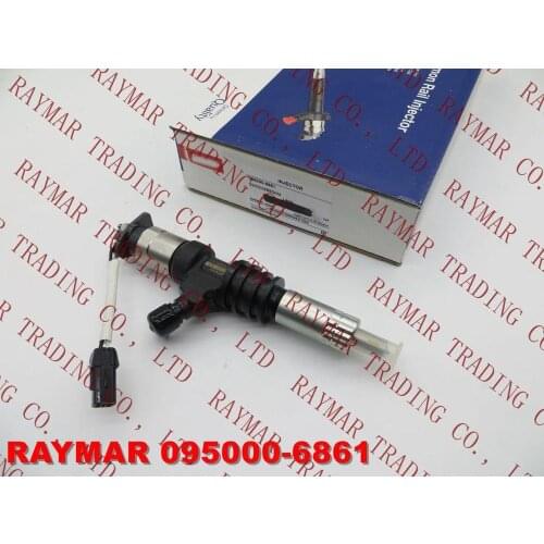 GENUINE Diesel Common rail fuel injector 095000-6860, 095000-6861 for 6M60T ME304627, ME307086