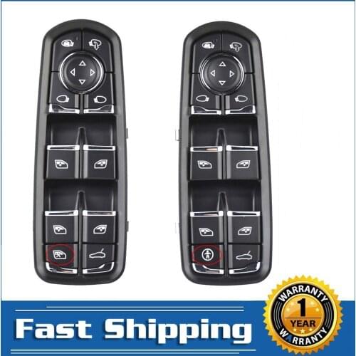 For Porsche Panamera Cayenne Macan Power Master Window Control Switch Button Console 2010-2018 High Quality Car Accessories