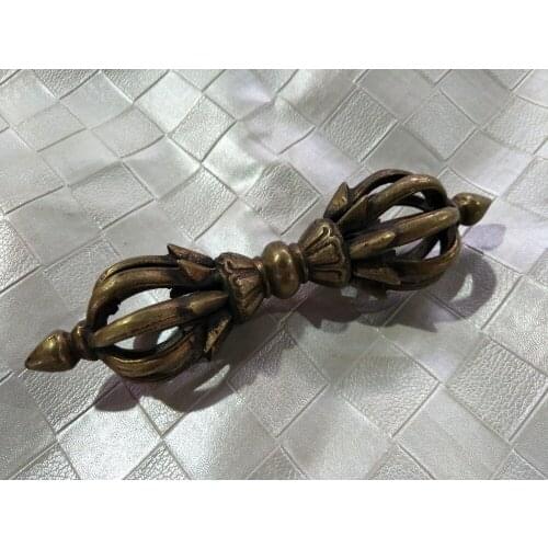 Rare old Tibetan Buddhism vajra weapons,copper , #02,free shipping