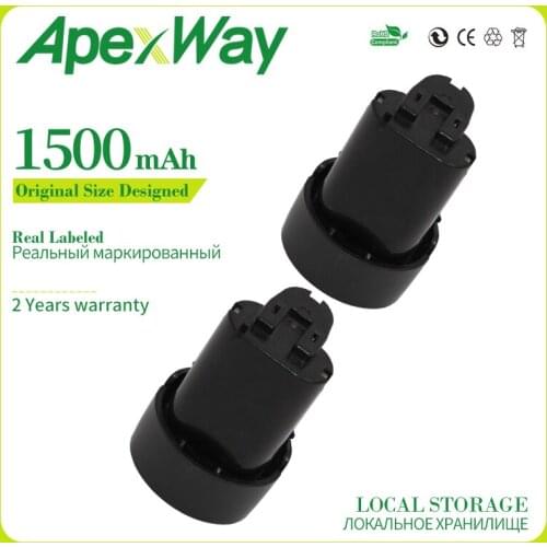 Golooloo BL1013 10.8V 1500mAh Lithium ion replacement rechargeable battery for Makita Power Tools TD090D DF030D DF330D MUS052D