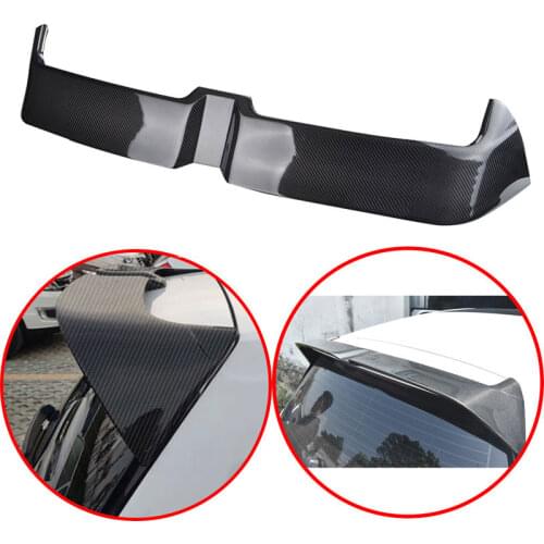 High Quality ABS Spoiler For Volkswagen Golf 7 MK7 2013-2019 Primer Or Carbon Fiber Decorative Pattern Golf Rear Spoiler