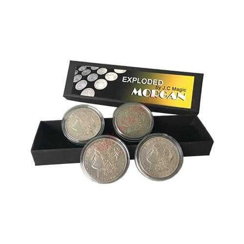 Exploded Morgan - Coin&Money Magic, Magic Trick