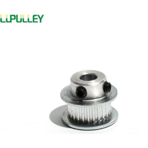 LUPULLEY GT2 24T Timing Pulley Bore 4/5/6/6.35/7mm GT2 Gear Pulley 24 Teeth With 11/16mm Synchronous Wheel pulleys