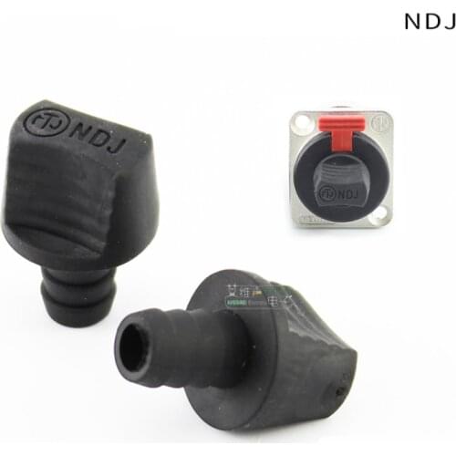 1Pcs NEUTRIK NDJ dust cap 6.35mm socket waterproof cover TRS 6.5 soft protection cap