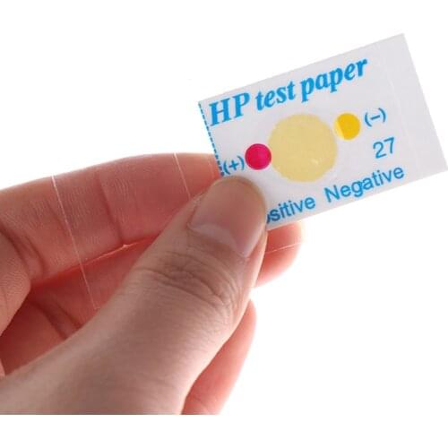 5pcs/bag HP Test Paper Helicobacter Pylori In Stomach Fast Test Paper Oral Tartar Examination