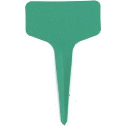 50pcs Nursery Garden Gray Plastic Plant T-type Markers Plant Tags Nursery Garden Labels CLH@8