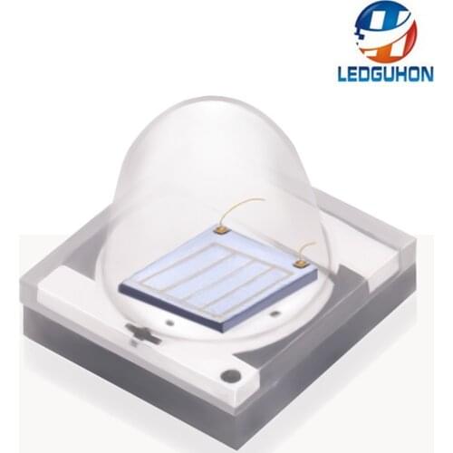 60 degrees uvA 365nm 370nm led 3535 glass-ceramic substrate 3w led diode uv led