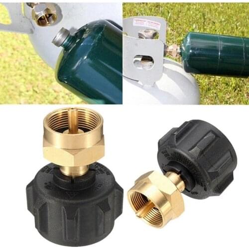 1LB Tank Gas Propane QCC1 Regulator Outdoor BBQ Valve Propane Refill Adapter Kit For Barbecue Accessories Mayitr