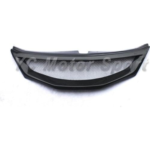 Car Accessories Carbon Fiber CS Style Front Grille Fit For 2008-2010 Impreza GRB WRX STI Front Grille Car-styling