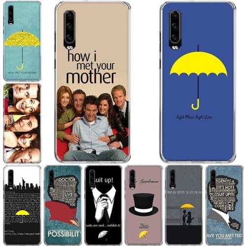 How i met your mother himym Phone Case For Huawei P10 P20 P30 P40 Mate 30 20 10 Lite Pro P Smart Z Plus 2019 2018 Cover Coque