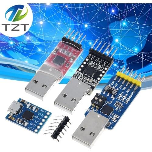 CP2102 USB 2.0 to UART TTL 5PIN Connector Module Serial Converter STC Replace FT232RL CH340G PL2303 CP9102X for Arduino Pro mini