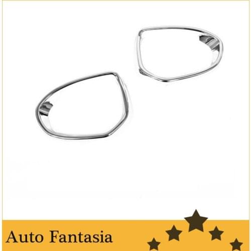 Chrome Side Mirror Frame for Mazda 2 / Demio 08-12-- Free Shipping