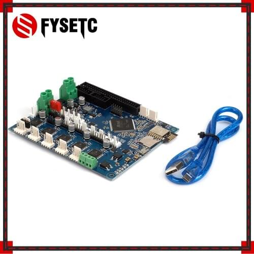 Cloned Duet 2 Wifi V1.04 Upgrades Controller Board DuetWifi Advanced 32bit Motherboard For BLV MGN Cube 3D Printer CNC