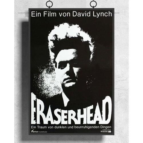 L256 ERASERHEAD Movie Horror Surreal David Lynch House Silk Fabric Poster Art Decor Indoor Painting Gift