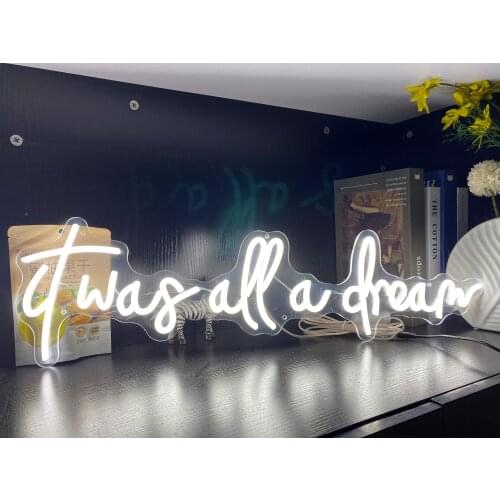Custom Neon Sign LED Neon Wall Light Letters Light Bedroom Home Bar Party Decoration Night Light