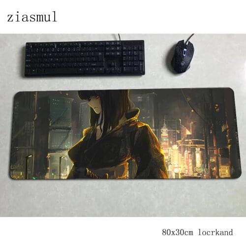Ghost in the Shell padmouse 80x30cm gaming mousepad game cheapest new mouse pad gamer computer desk Fashion mat notbook mousemat
