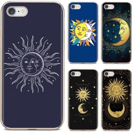 For ZTE Blade A910 A610 A530 A510 For Oneplus One plus 3T 5T 6T 6 7 8 7T Pro Buy Silicone Phone Case Sun Face moon